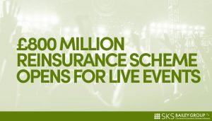 Read more about the article £800 million Reinsurance Scheme opens for live events