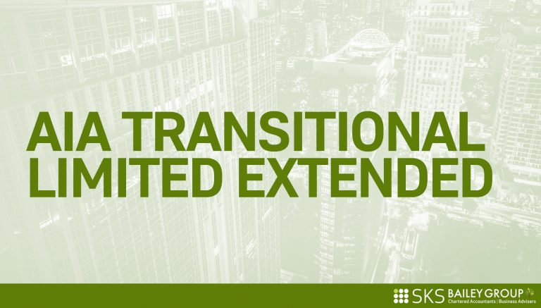 Read more about the article AIA transitional limit extended