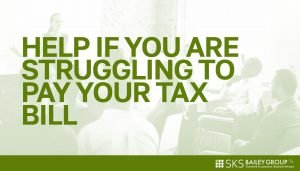 Read more about the article Help if you are struggling to pay your tax bill