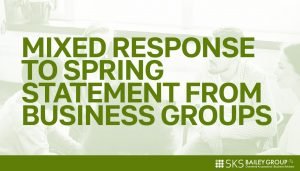 Read more about the article Business groups give mixed response to Spring Statement