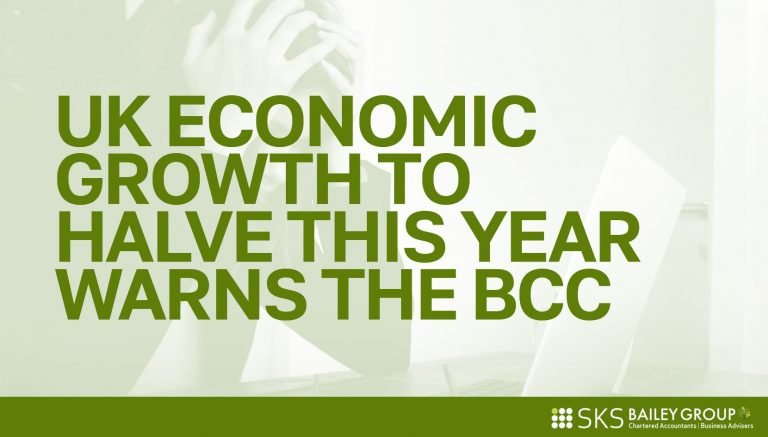 Read more about the article UK economic growth to halve this year, warns BCC