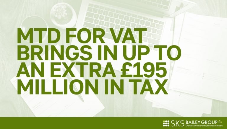 Read more about the article MTD for VAT brings in up to an extra £195 million in tax