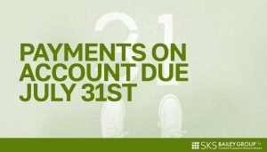 Read more about the article Payments on accounts due July 31