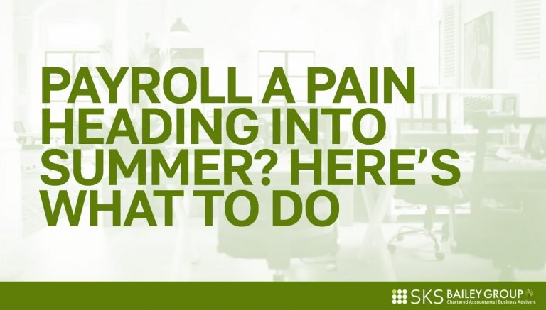 Read more about the article Payroll a pain heading into summer?