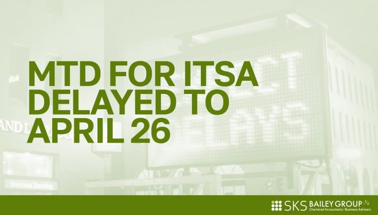 Read more about the article MTD for ITSA delayed until April 2026 – what does this mean for you?